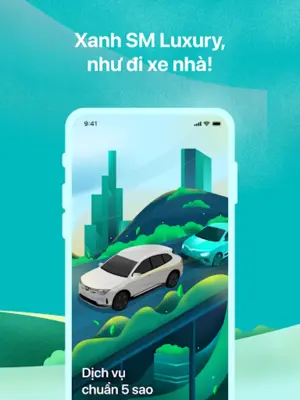 Xanh SM Đặt xe điện android App screenshot 3